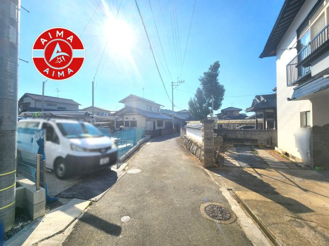 糟屋郡篠栗町乙犬第9-1棟（1号棟）の外観|前面道路含む現地の写真です。