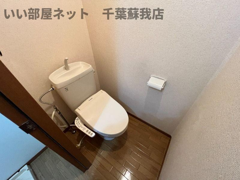 サンシャインAのトイレ|トイレもきれいです