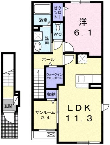 アリスウィンドの間取り