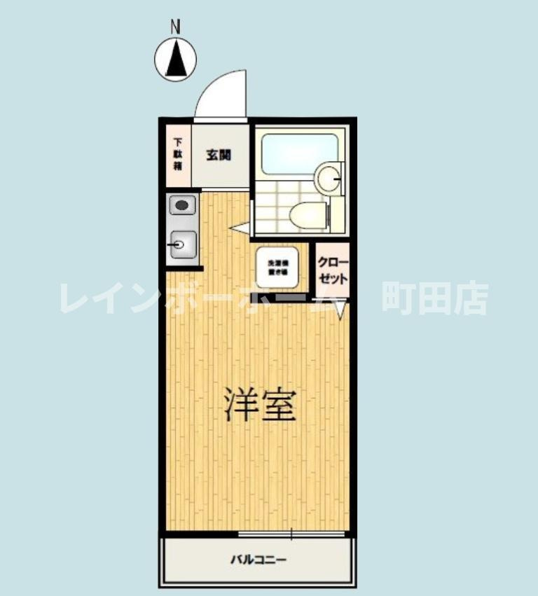 エクセルハイツコジマ※初期費用分割あと払いサービス利用可能物件の間取り