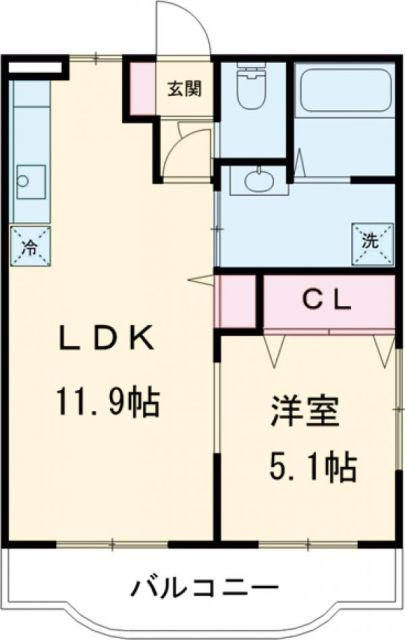 パークマンション山浦【キャッシュバック対象】の間取り