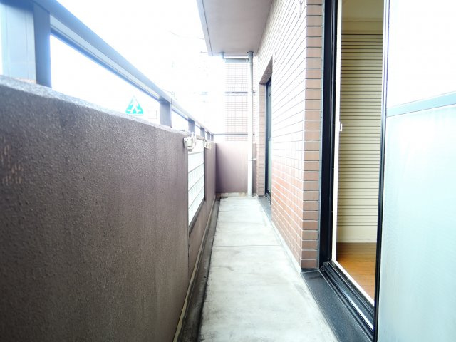 高槻市庄所町の賃貸マンションのバルコニー