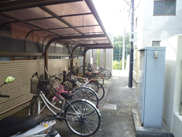 自転車置き場♪