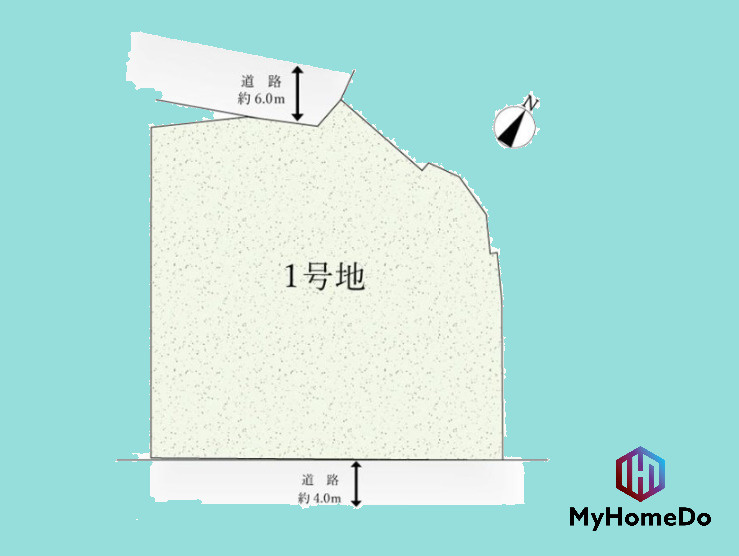 北区大杉　3期の土地図