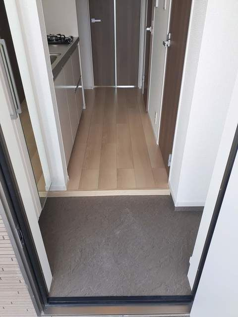 ヒルズ　ガーデンの玄関