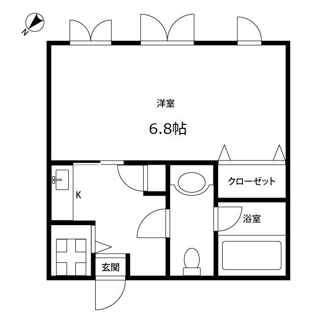 葵ハイツ の間取り