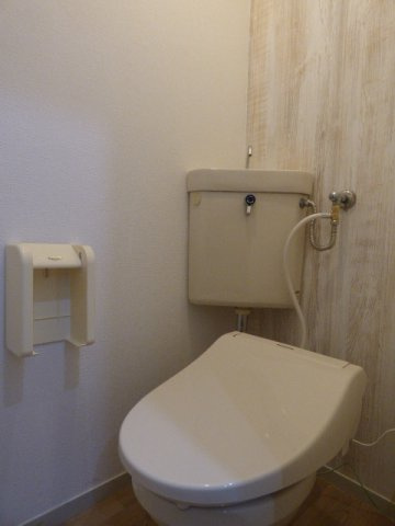グランコムメゾン南中川のトイレ|温水洗浄便座付き！
