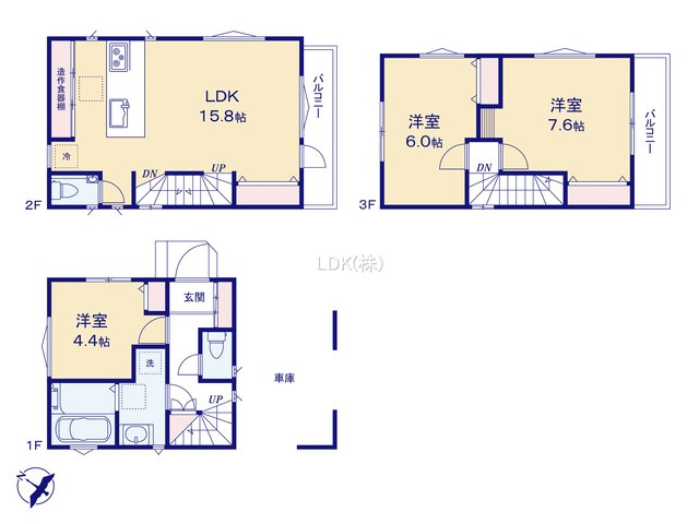 【間取り】 | 新築戸建／ふじみ野市丸山（全１棟）