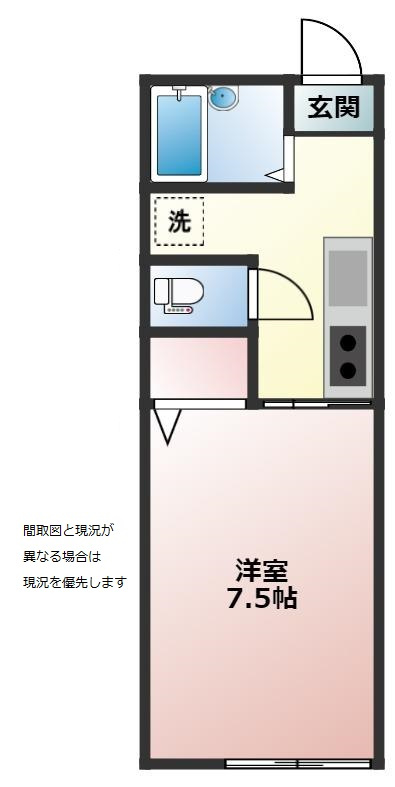 竹田ビルの間取り