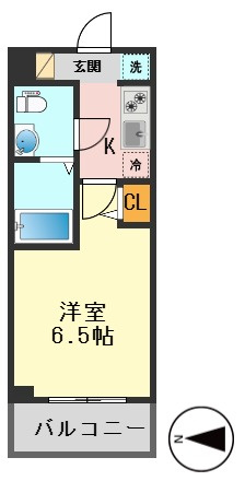 SHOKEN Residence亀有の間取り