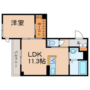 【間取り】 | シャーメゾン幕張本郷 | 間取りです。