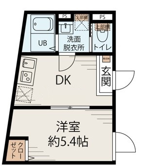 PRADO赤羽の間取り|間取りです。