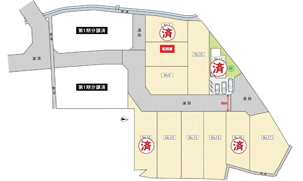 広島市安佐南区八木９丁目　土地の土地図