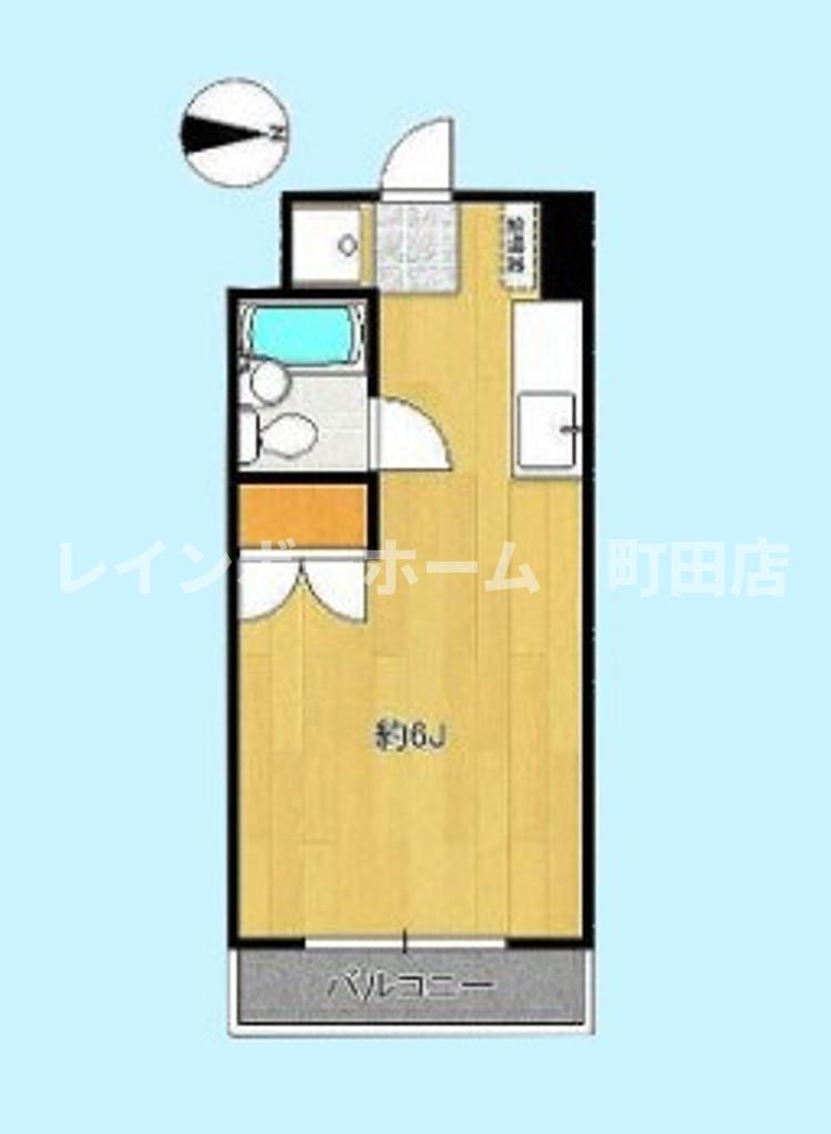 アルビオンシティ厚木※初期費用分割後払いサービス利用可能物件の間取り