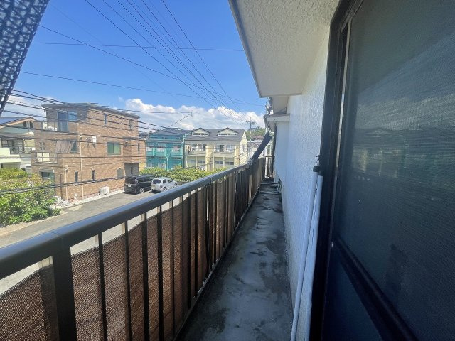 椎木町工場・居宅のバルコニー
