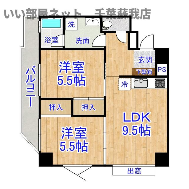 ガーデンハウス本千葉の間取り|ひと味違う？不動産屋のイメージを変えたい！『いい部屋ネット千葉蘇我店』へ是非お越しください♪