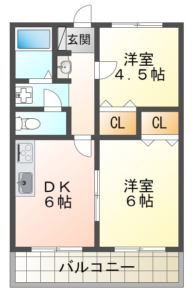 ウィングメゾンの間取り