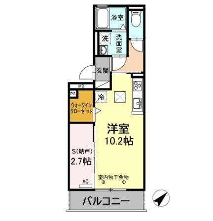 アンセム　　刈谷市近郊の賃貸はクラスホーム刈谷店の間取り