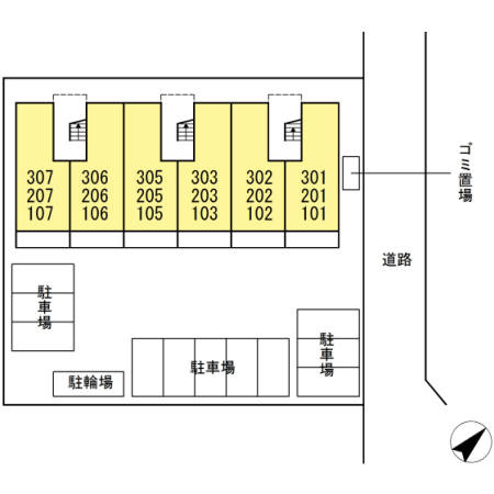 アンセム　　刈谷市近郊の賃貸はクラスホーム刈谷店の駐車場