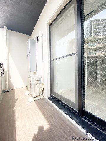 LiveFlat大曽根のバルコニー