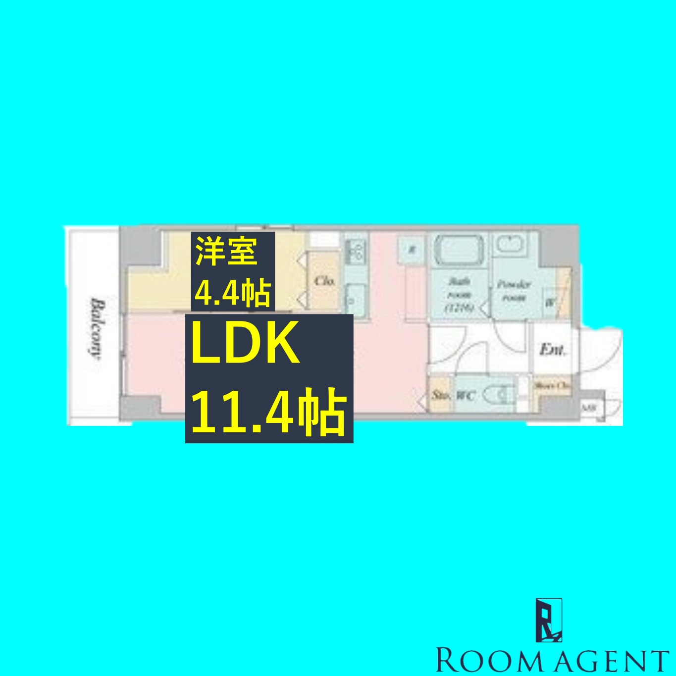 LiveFlat大曽根の間取り
