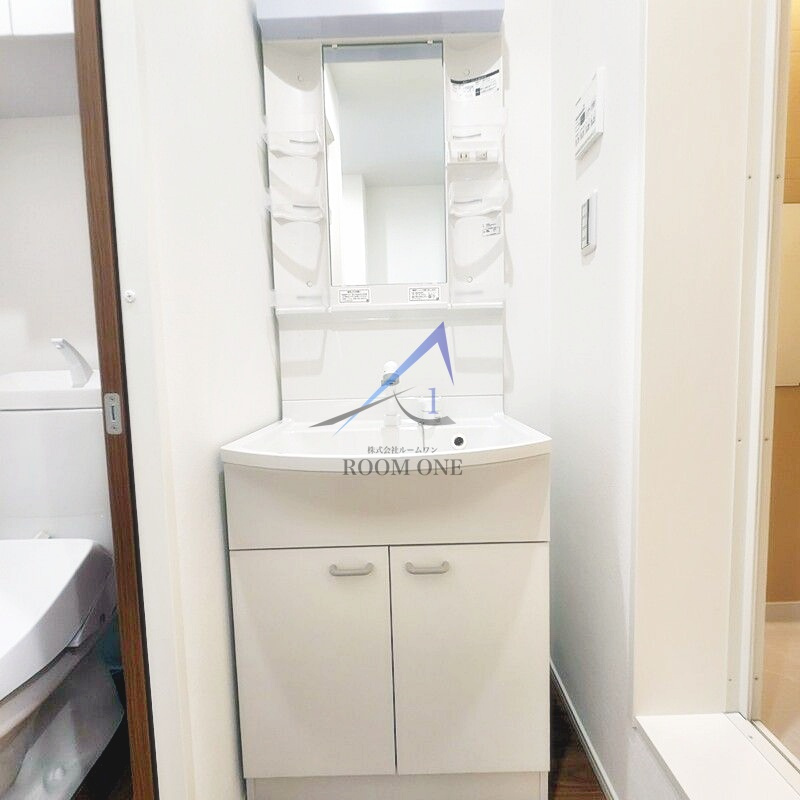 MELDIA八広Ⅴの洗面所|洗面台です。