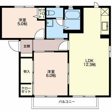 メゾンマシェリの間取り