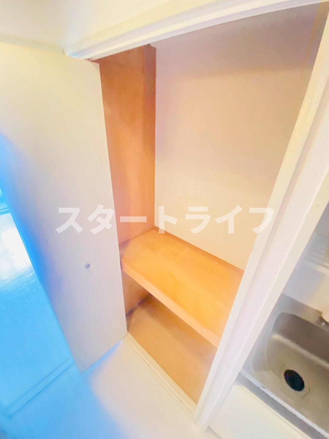 大阪市東淀川区菅原６丁目の賃貸マンションの収納