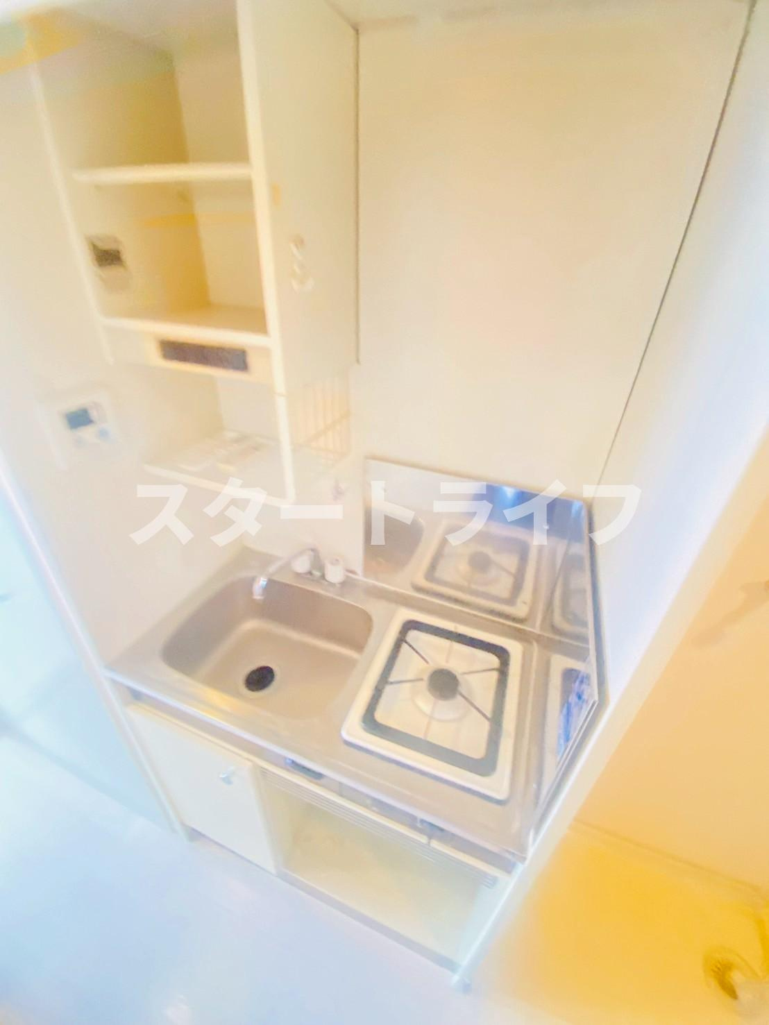 大阪市東淀川区菅原６丁目の賃貸マンションのキッチン