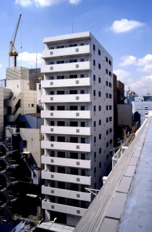 銀座レジデンス壱番館の外観|きれいな外観です