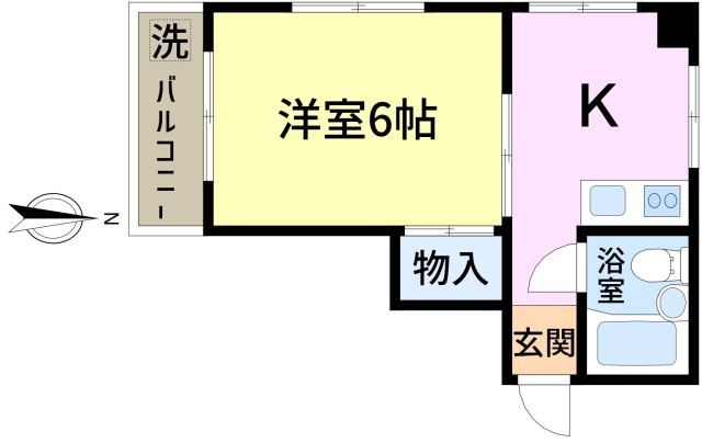 日正ハイムの間取り