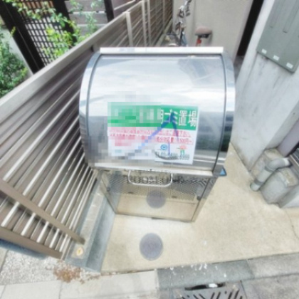 HALE三宿のその他共用部分|敷地内ごみ置き場です。