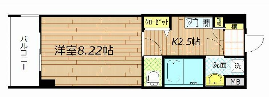 プレイスＫの間取り
