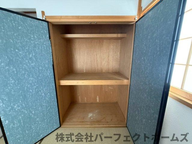 出口2丁目戸建の収納|大きなものも収納できそうです