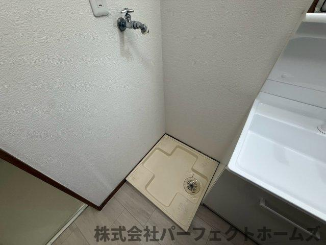 出口2丁目戸建の設備|洗濯機置場です