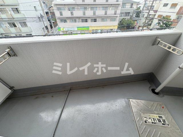 サンイースト池上のバルコニー