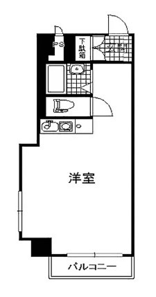 ベルバン赤坂の間取り