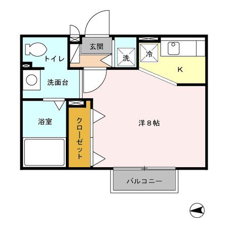 Ｐａｓｔ １９の間取り