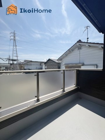 明石市貴崎1期　1号棟　新築戸建のバルコニー|【ホームページに現地動画掲載中】●年中無休：当日予約可●バルコニーには屋根はございません！