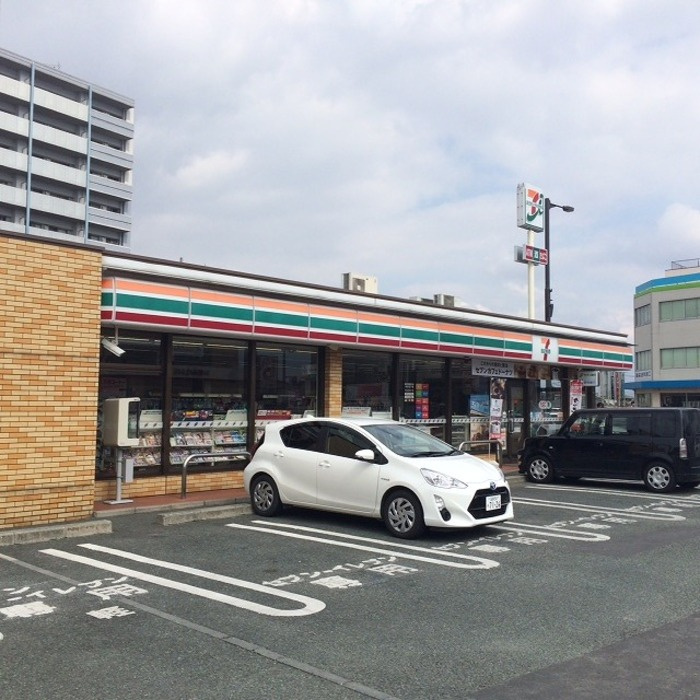 熊本市南区平田１丁目のアパートの周辺