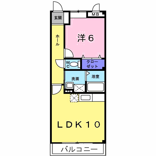 ヴィラージュコートの間取り