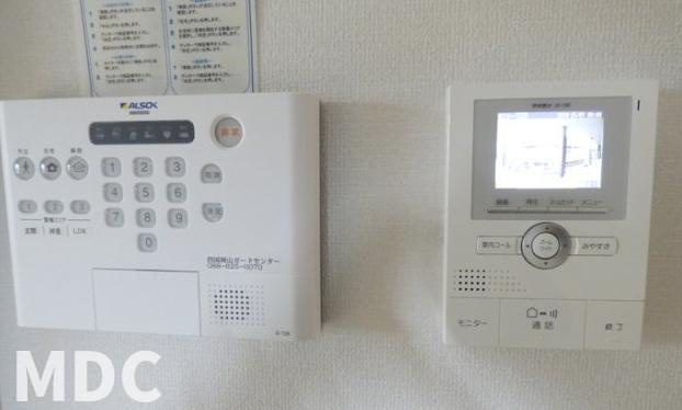 サンシャイン見白B棟のセキュリティ