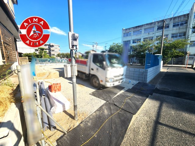 福岡市東区多々良1丁目第3-3棟（1号棟）の外観：施工例|デザイン性のある外観です。