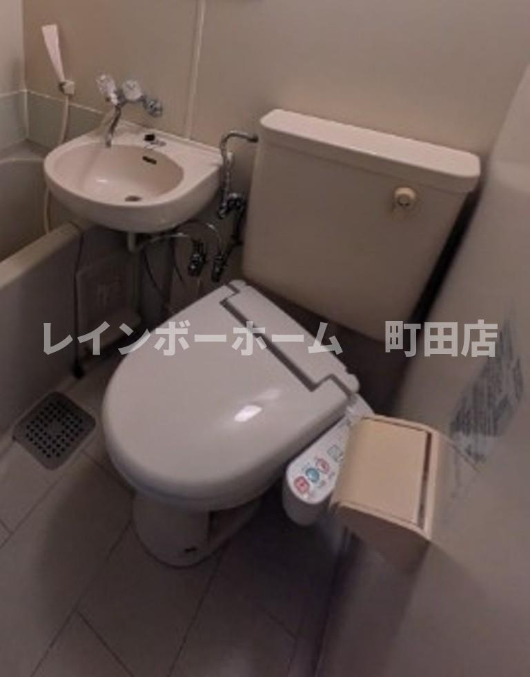 ライオンズマンション本厚木第三※初期費用分割あと払いサービス利用可能物件のトイレ