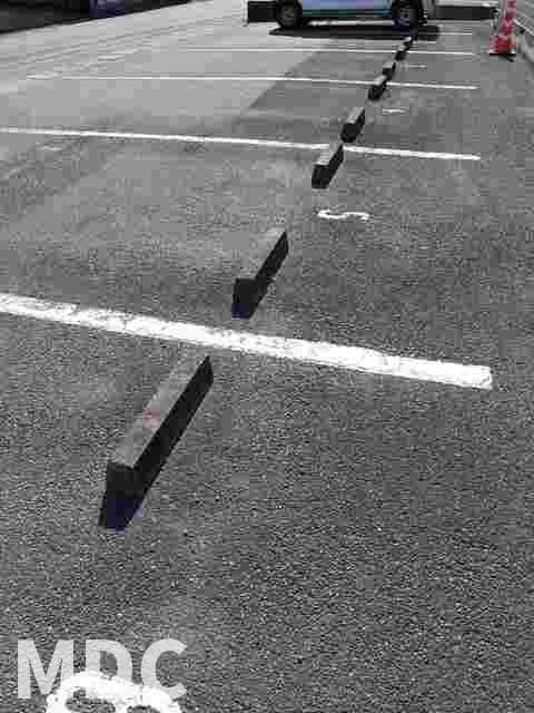 ベリエハウスの駐車場