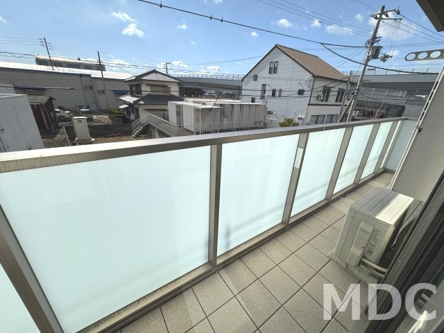 ベレオ末広のバルコニー