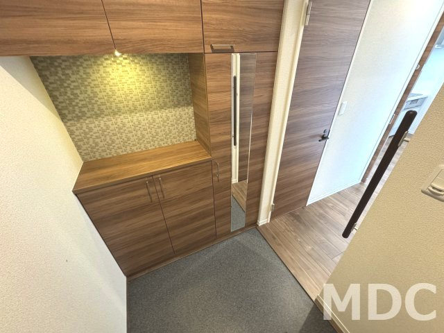ベレオ末広の玄関