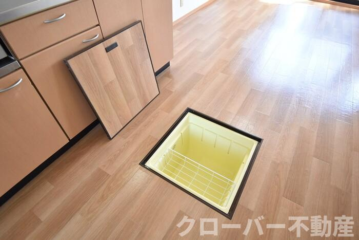 サンガーデンの収納|床下収納