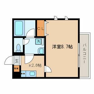 パルス中台の間取り