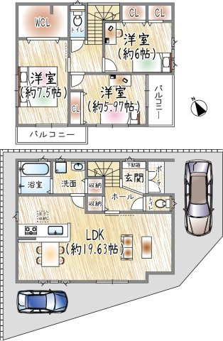 堀池2丁目の間取り|2号棟